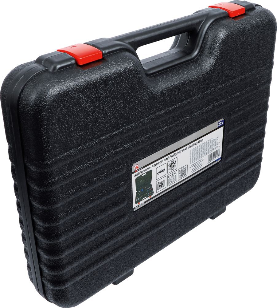 BGS Diy Kühlsystem Abdruck und Prüfgerät mit Befüllsystem 27 teilig BGS Diy Kühlsystem Abdruck und Prüfgerät mit Befüllsystem 27 teilig