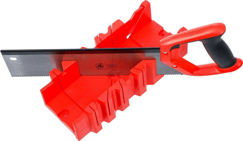 Produktbild BGS Diy Kunststoff Gehrungslade 300 x 130 x 80 mm mit Rückensäge