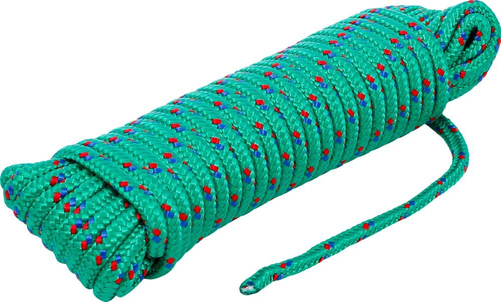 Produktbild BGS Diy Kunststoff Seil / Allzweckseil 6 mm x 10 meter grün