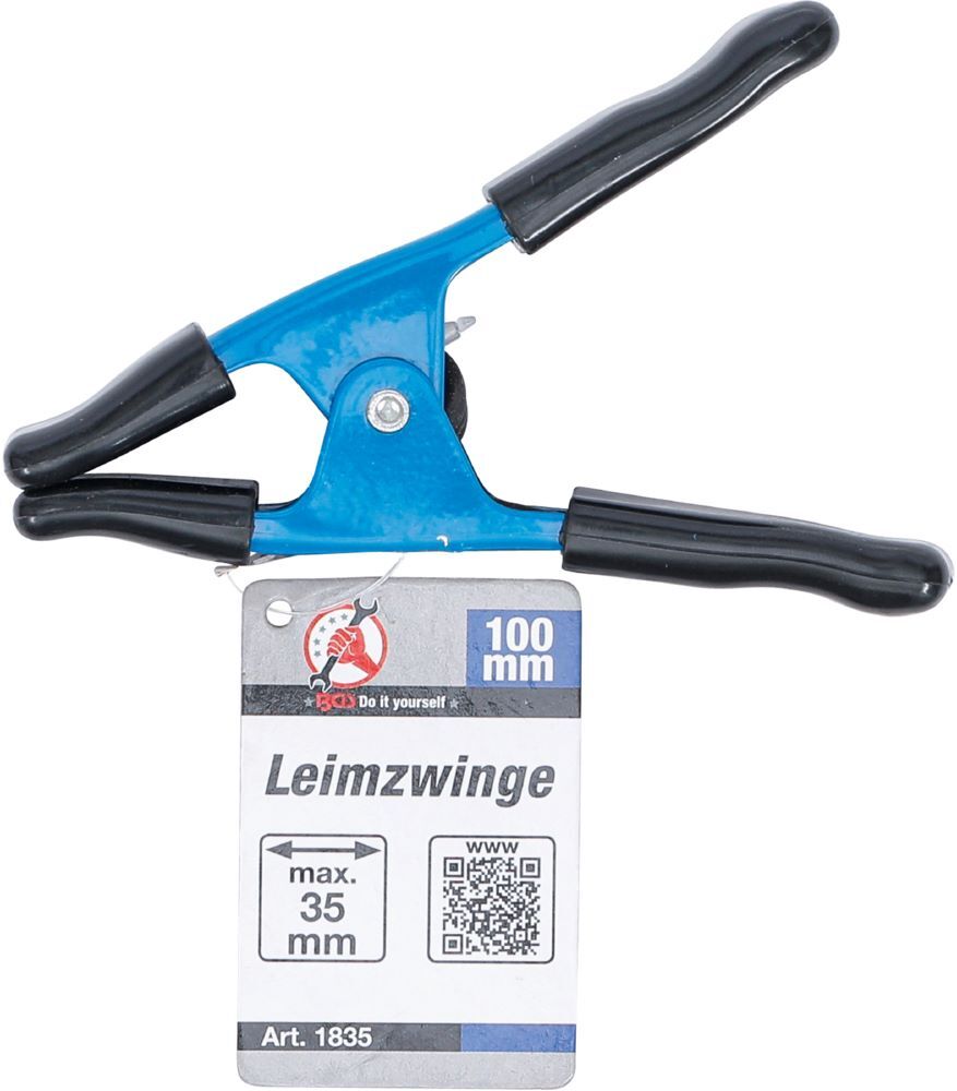 BGS Diy Leimzwinge aus Metall 100 mm BGS Diy Leimzwinge aus Metall 100 mm
