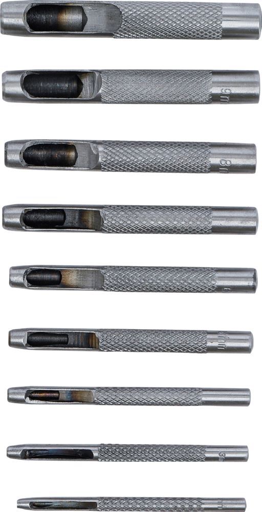 Produktbild Locheisen Satz 2,5 - 10 mm 9 teilig bild 2
