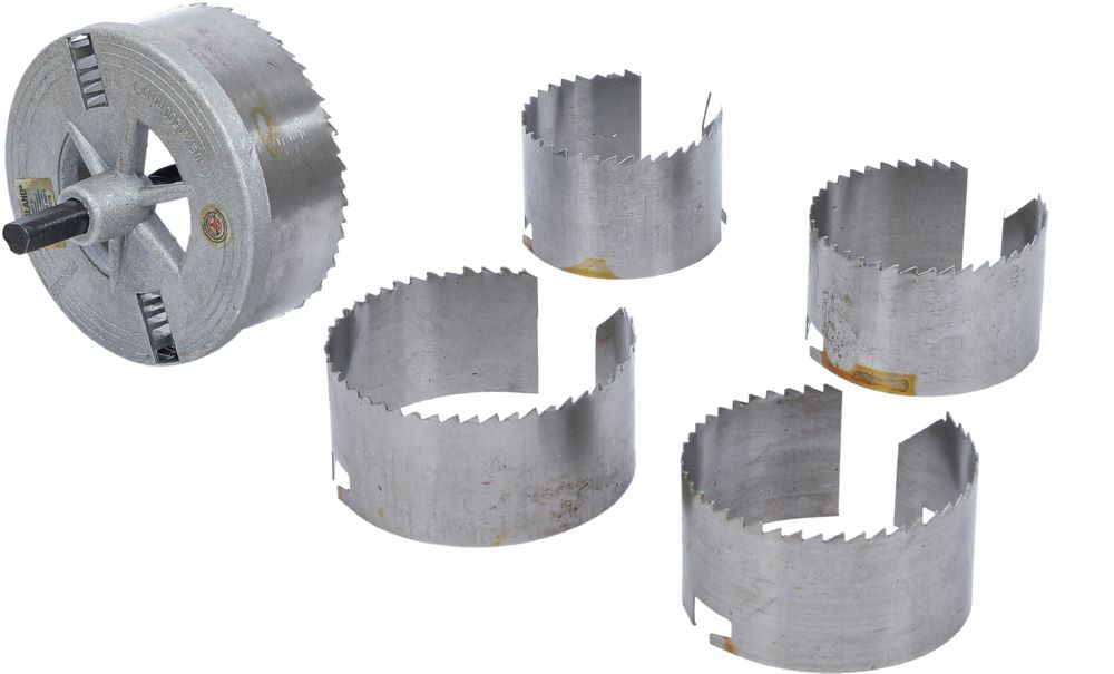 Produktbild Lochsägen Satz Durchmesser 60 - 95 mm Tiefe 35 mm 5 teilig bild 4