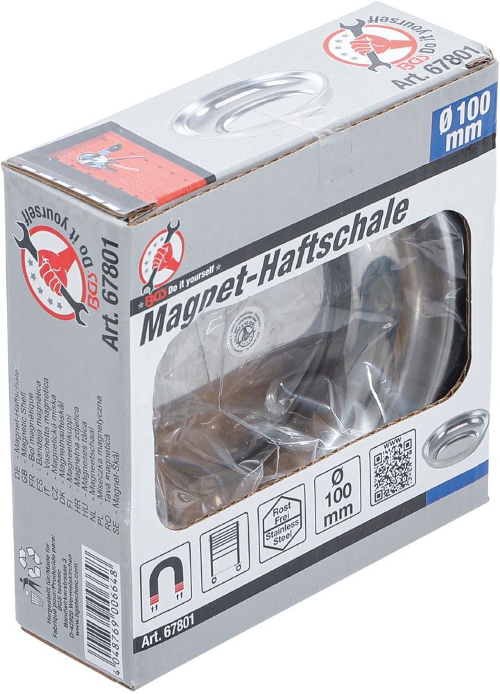 Produktbild Magnet Haftschale Edelstahl Durchmesser 100 mm bild 3