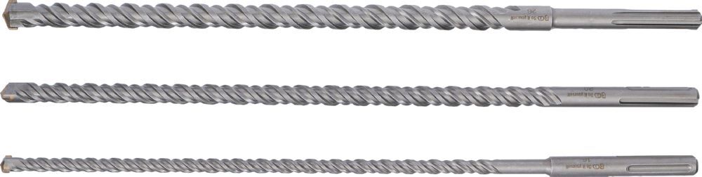 Produktbild Mauer Durchbruch Bohrer Satz SDS-MAX-Schaft 16 / 20 / 26 mm 3 teilig bild 3