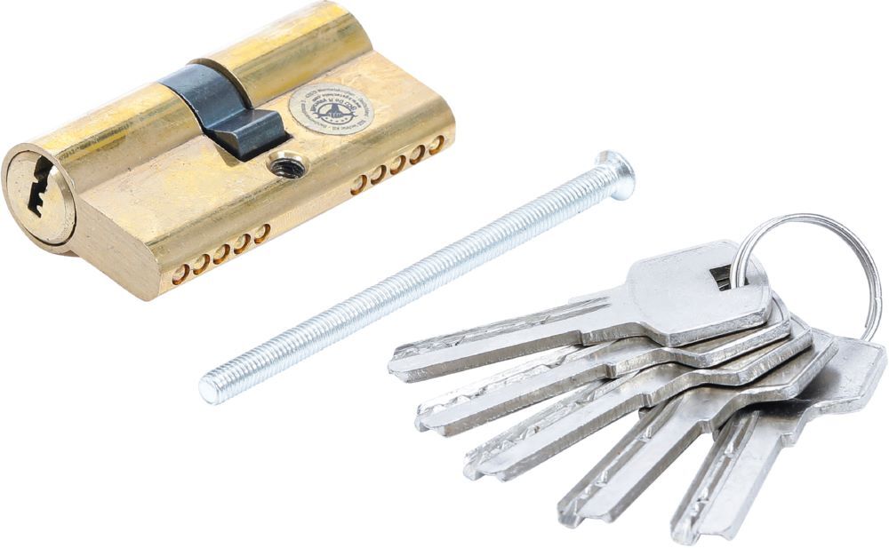 Produktbild BGS Diy Messing Schließzylinder 60 mm