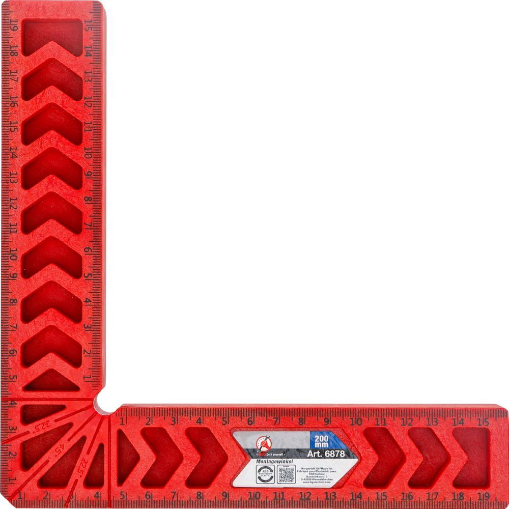 BGS Diy Montagewinkel Fiberglas 200 mm Produktbild BGS Diy Montagewinkel Fiberglas 200 mm bild 3