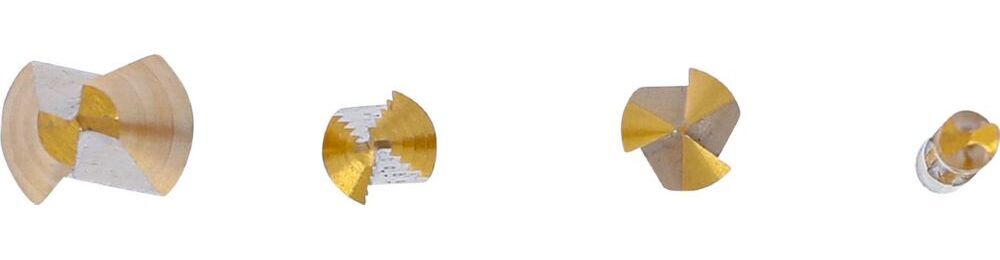 Produktbild Multi Bohrer Satz HSS-G titan-nitriert 4 teilig bild 2