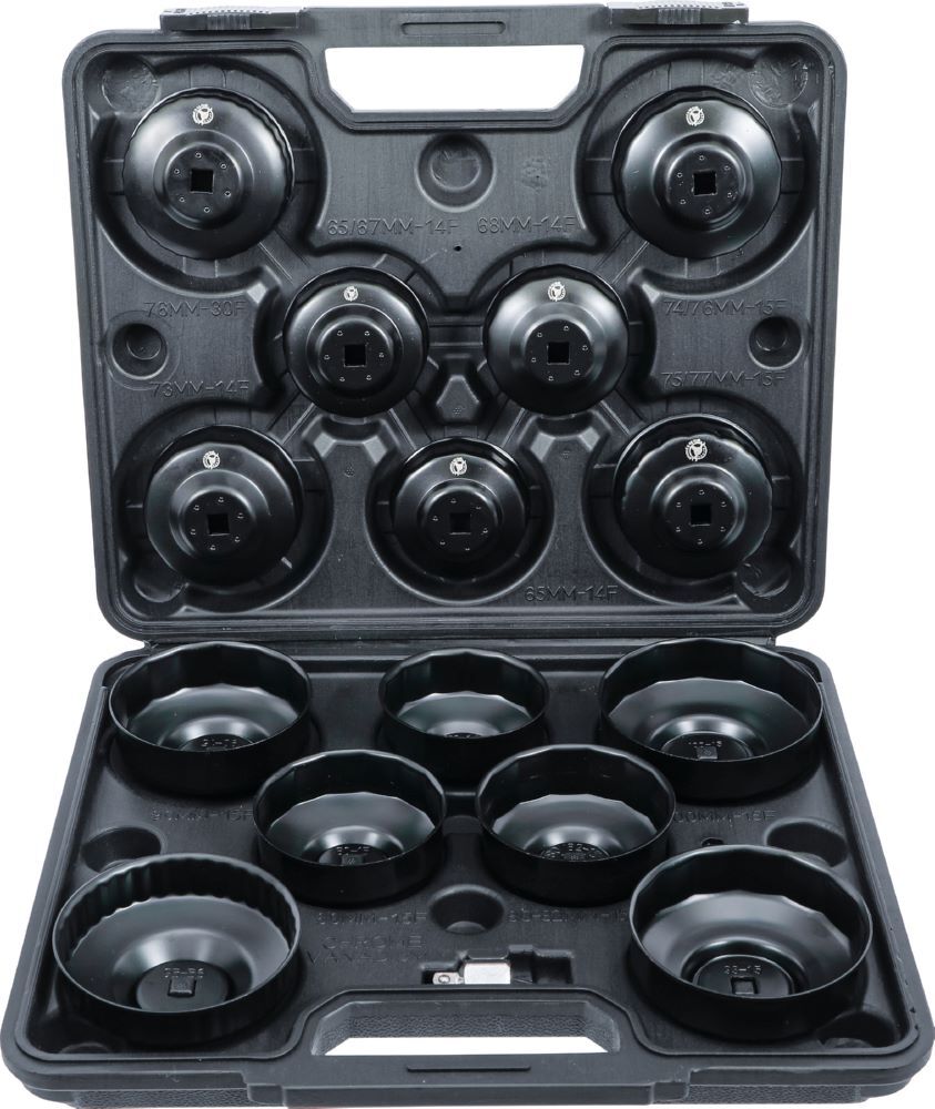 Produktbild BGS Diy Ölfilterschlüssel Satz Antrieb Innenvierkant 3/8 Zoll 14 teilig