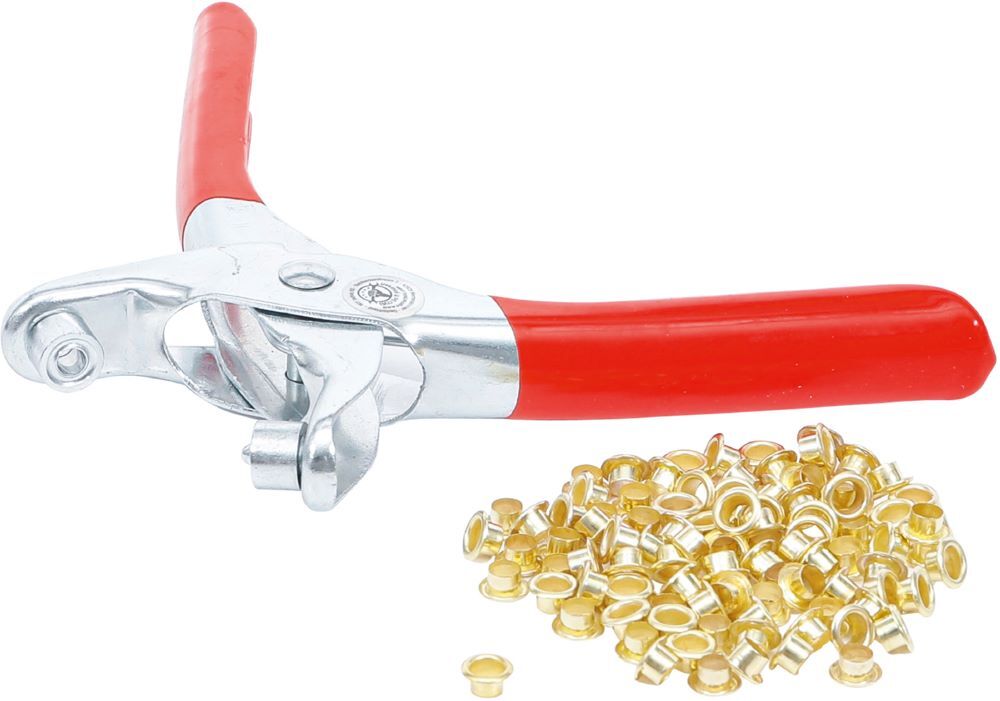 Produktbild Ösenzange mit 100 Rundösen 4,5 mm bild 2