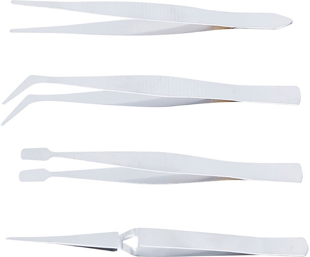 Produktbild Pinzetten Satz 105 - 120 mm 4 teilig bild 2