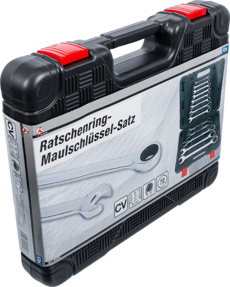 BGS Diy Ratschenring Maulschlüssel Satz 8 - 32 mm 13 teilig Produktbild BGS Diy Ratschenring Maulschlüssel Satz 8 - 32 mm 13 teilig bild 8