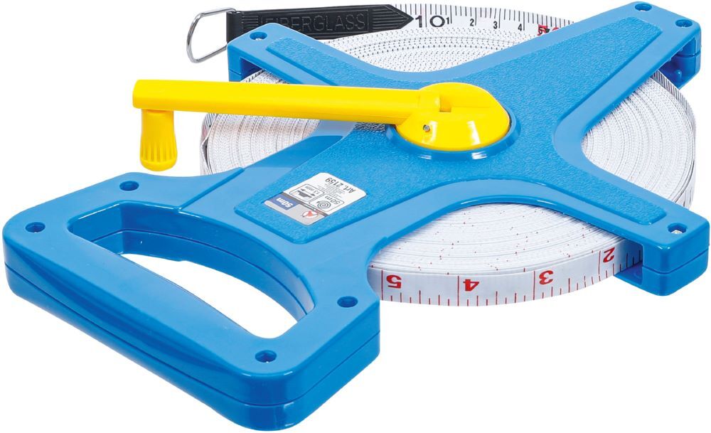 BGS Diy Rollbandmaß 13 mm x 50 m Produktbild BGS Diy Rollbandmaß 13 mm x 50 m bild 2