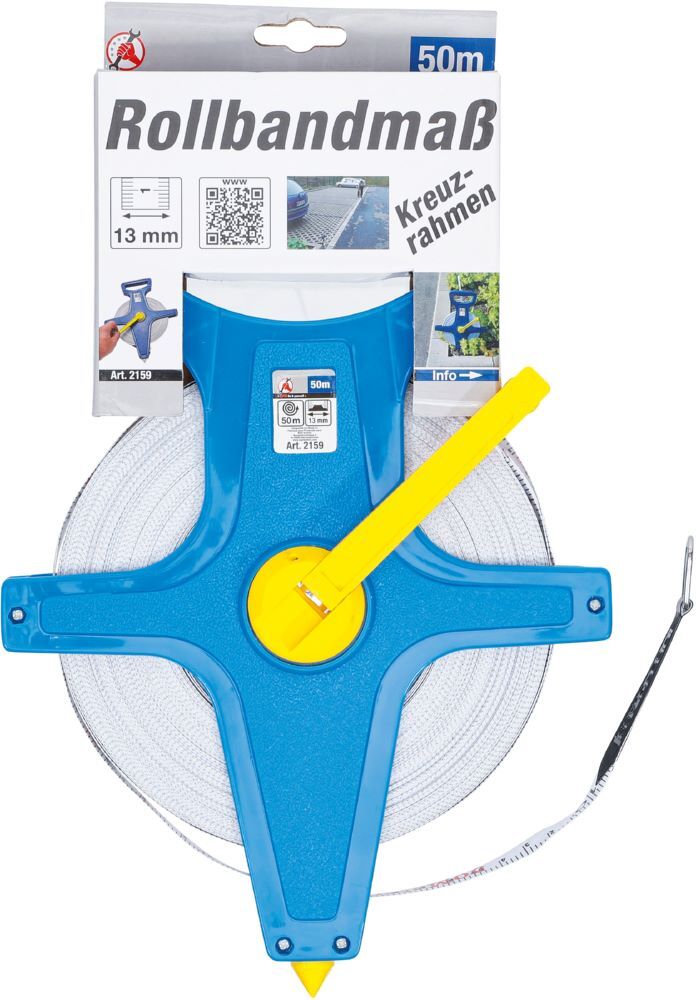 BGS Diy Rollbandmaß 13 mm x 50 m Produktbild BGS Diy Rollbandmaß 13 mm x 50 m bild 4