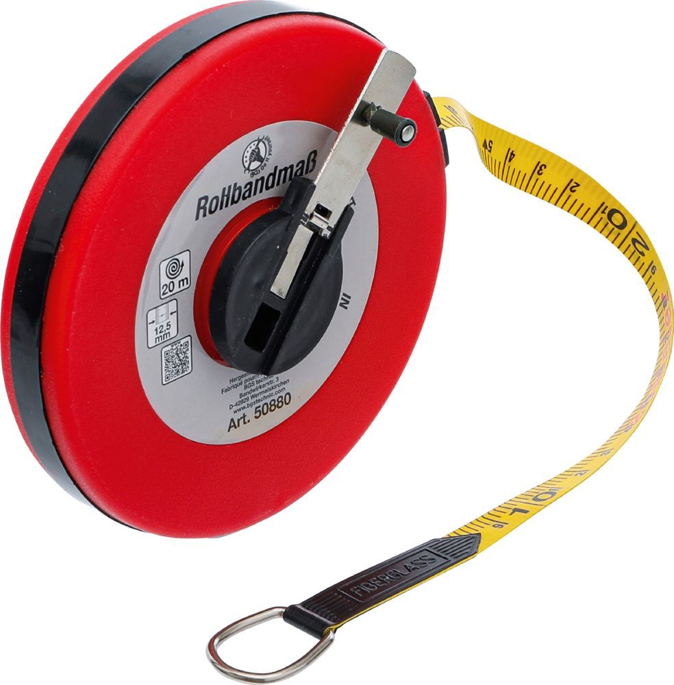 BGS Diy Rollbandmaß 12,5 mm x 20 m Produktbild BGS Diy Rollbandmaß 12,5 mm x 20 m
