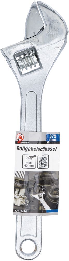 BGS Diy Rollgabelschlüssel 375 mm Spannweite 40 mm Produktbild BGS Diy Rollgabelschlüssel 375 mm Spannweite 40 mm bild 4