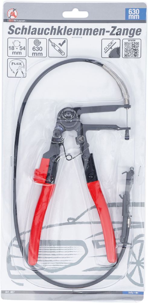 BGS Diy Schlauchklemmen Zange mit Bowdenzug 630 mm Produktbild BGS Diy Schlauchklemmen Zange mit Bowdenzug 630 mm bild 4