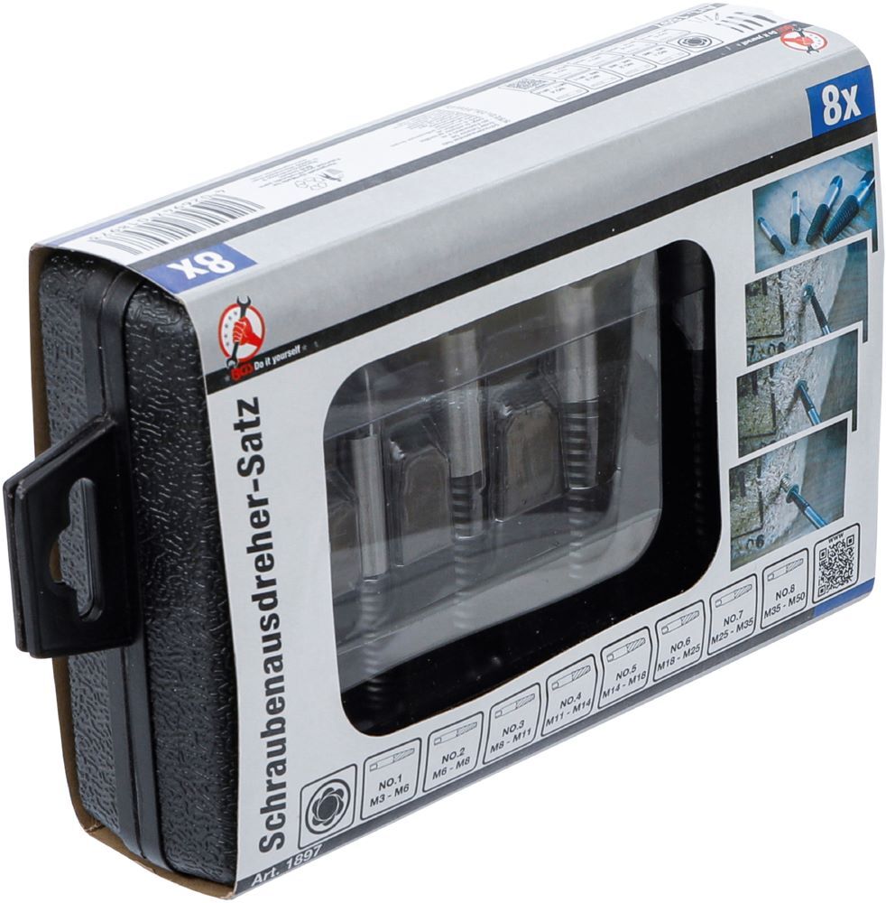 Produktbild Schraubenausdreher Satz M3 - M50 8 teilig bild 8