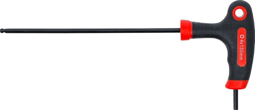 Produktbild BGS Diy Schraubendreher Innensechskant mit Kugelkopf 4 mm mit T-Griff bild 2