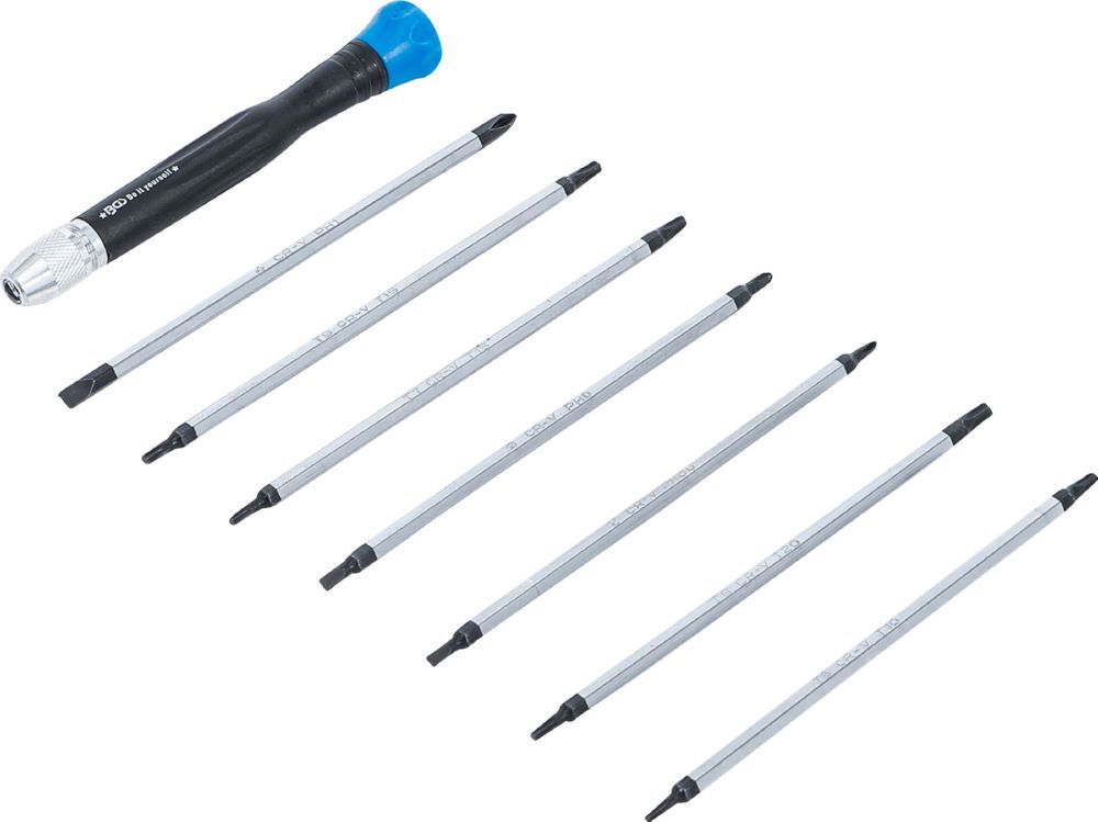BGS Diy Schraubendreher Satz für Elektroniker 8 teilig Torx/Schlitz Produktbild BGS Diy Schraubendreher Satz für Elektroniker 8 teilig Torx/Schlitz bild 2