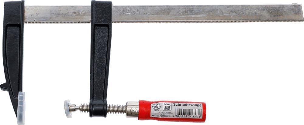 BGS Diy Schraubzwinge 300 x 120 mm Produktbild BGS Diy Schraubzwinge 300 x 120 mm bild 2