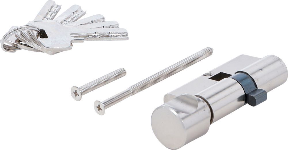 Produktbild Sicherheits Türzylinder mit Drehknauf 60 mm bild 2