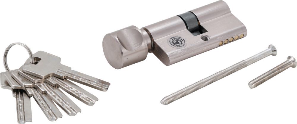 Produktbild BGS Diy Sicherheits Türzylinder mit Drehknauf 70 mm