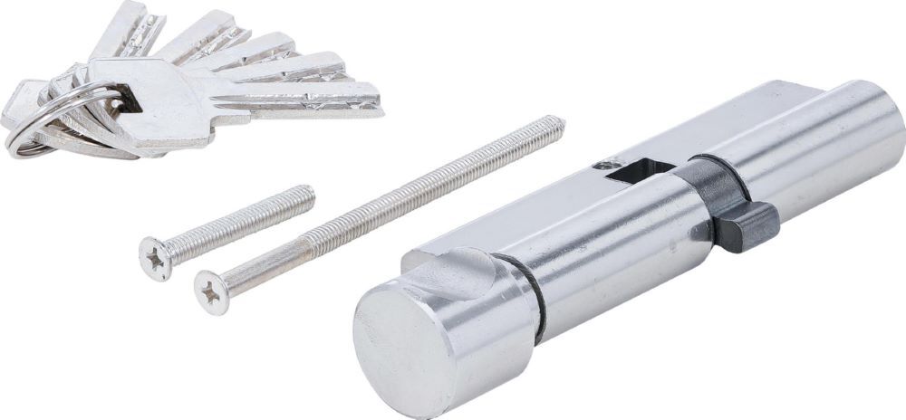 Produktbild Sicherheits Türzylinder mit Drehknauf 45/45 90 mm bild 2