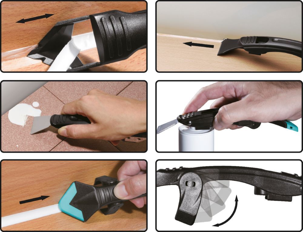 Produktbild Silikon Fugenentferner Spachtel Satz 7 teilig bild 3