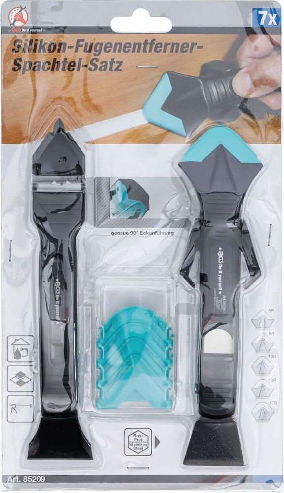 Produktbild Silikon Fugenentferner Spachtel Satz 7 teilig bild 5