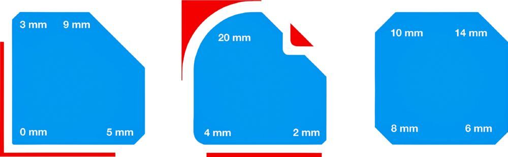 Produktbild Silikon Glätter Satz 4 teilig bild 2