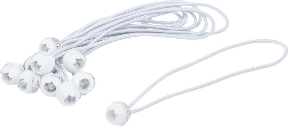Produktbild BGS Diy Spanngummi Satz mit Kugel 27 cm 10 teilig