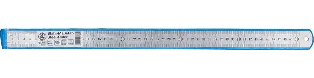 BGS Diy Stahl Maßstab biegsam Edelstahl rostfrei 0,5 meter Produktbild BGS Diy Stahl Maßstab biegsam Edelstahl rostfrei 0,5 meter bild 4