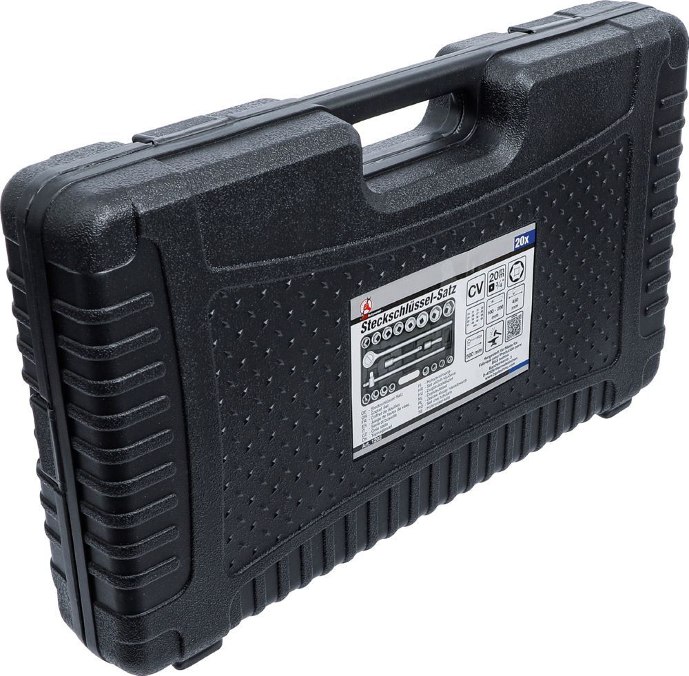 Produktbild Steckschlüssel Satz Antrieb 3/4 Zoll 19 - 50 mm 20 teilig bild 7