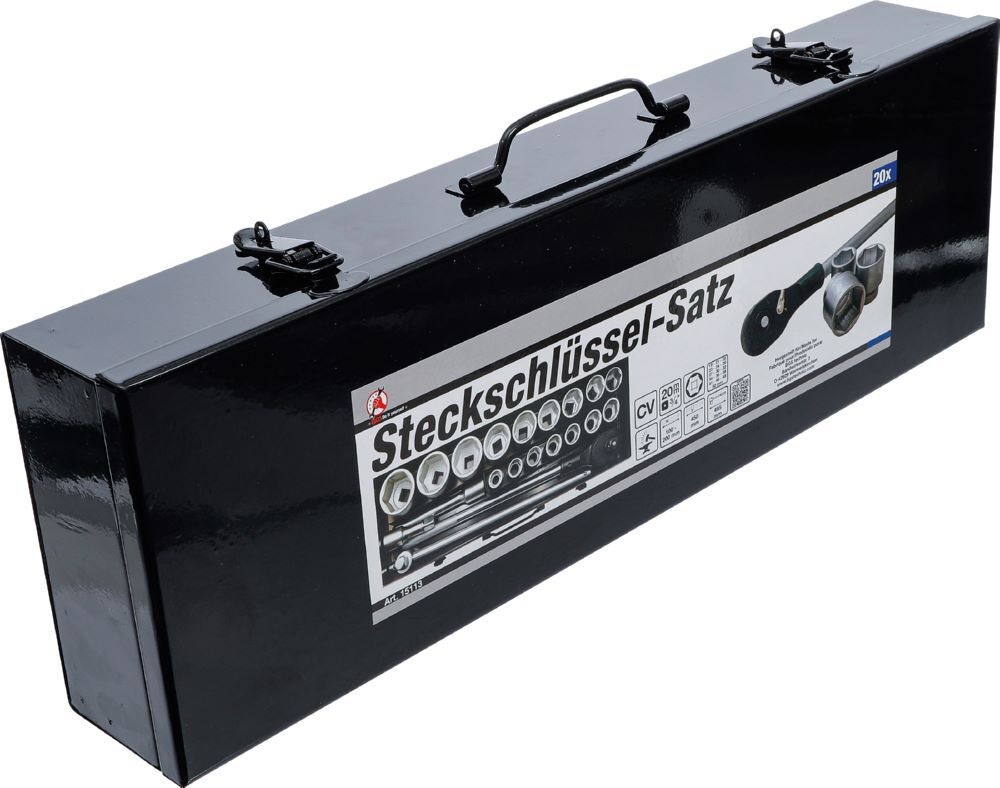 Produktbild Steckschlüssel Satz Antrieb 3/4 Zoll 19 - 50 mm 20 teilig bild 6