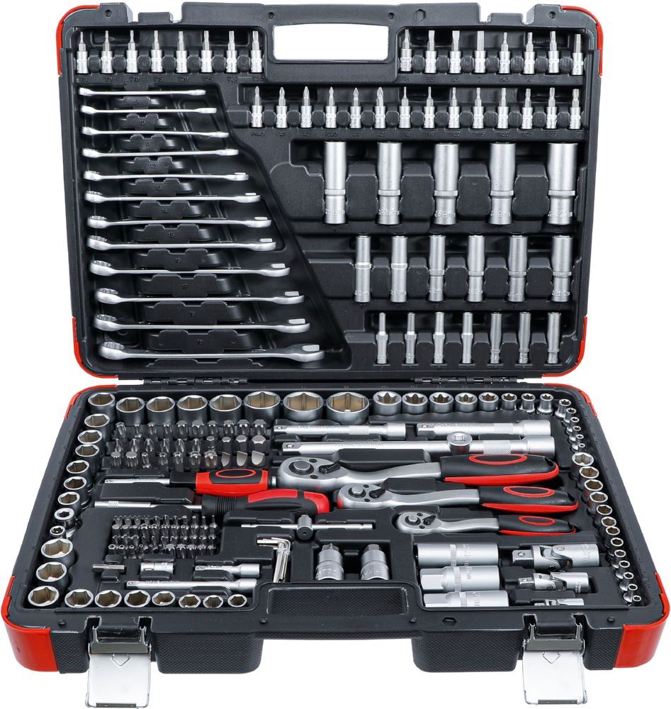 BGS Diy Steckschlüssel Satz 216 teilig Antrieb 6,3 mm / 10 mm / 12,5 mm Produktbild BGS Diy Steckschlüssel Satz 216 teilig Antrieb 6,3 mm / 10 mm / 12,5 mm