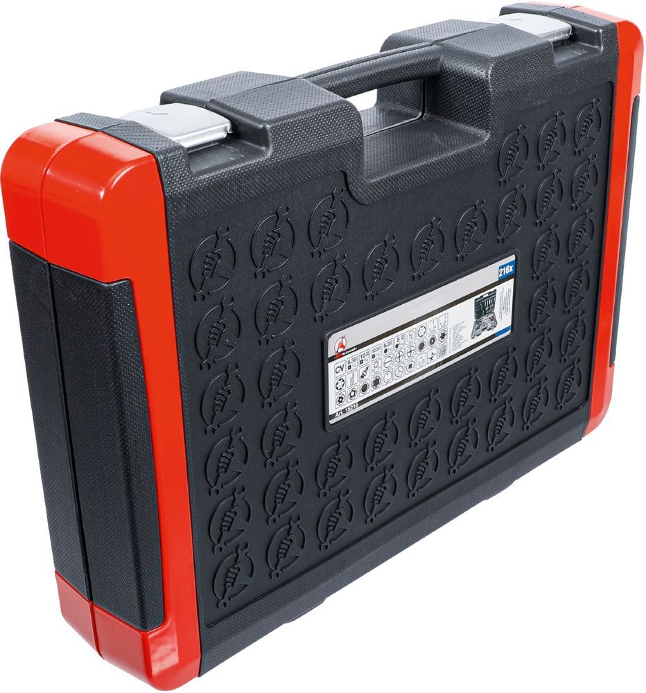 BGS Diy Steckschlüssel Satz 216 teilig Antrieb 6,3 mm / 10 mm / 12,5 mm Produktbild BGS Diy Steckschlüssel Satz 216 teilig Antrieb 6,3 mm / 10 mm / 12,5 mm bild 7