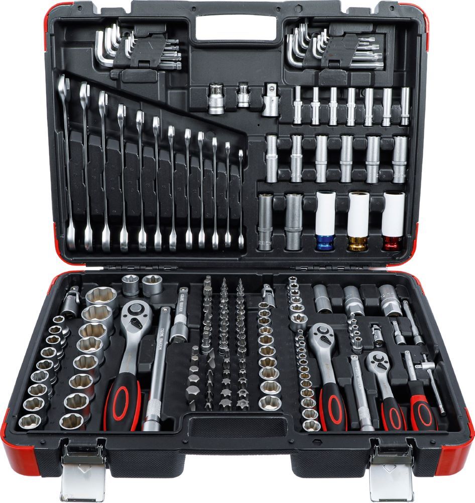 BGS Diy Steckschlüssel Satz 176 teilig Antrieb 6,3 mm / 10 mm / 12,5 mm Produktbild BGS Diy Steckschlüssel Satz 176 teilig Antrieb 6,3 mm / 10 mm / 12,5 mm