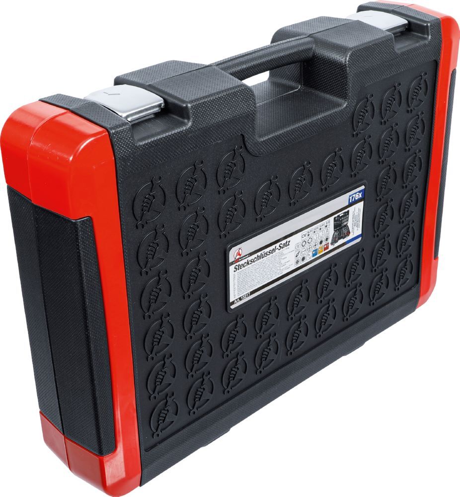 BGS Diy Steckschlüssel Satz 176 teilig Antrieb 6,3 mm / 10 mm / 12,5 mm Produktbild BGS Diy Steckschlüssel Satz 176 teilig Antrieb 6,3 mm / 10 mm / 12,5 mm bild 6