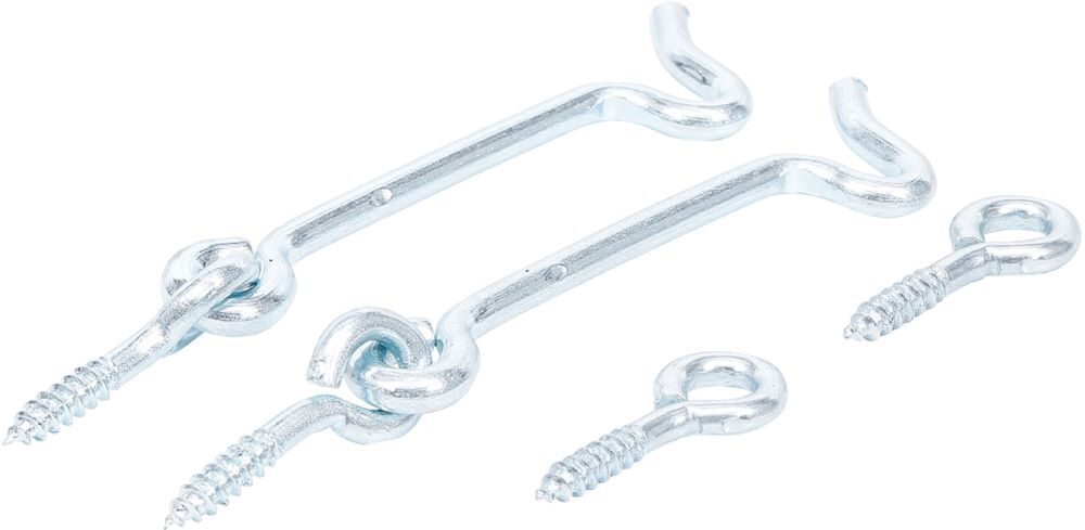 Produktbild Sturmhaken 4,0 x 80 mm 2 teilig bild 1