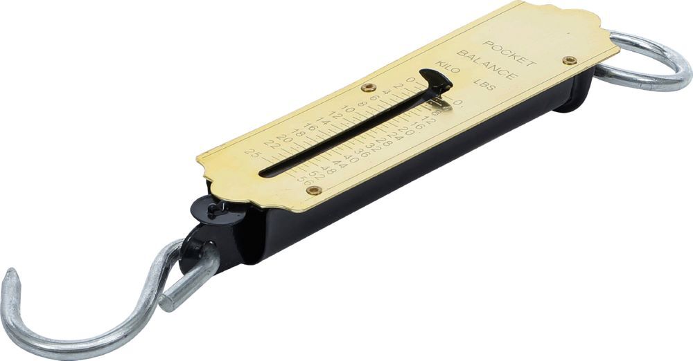 BGS Diy Taschenfederwaage bis 25 kg Produktbild BGS Diy Taschenfederwaage bis 25 kg bild 3