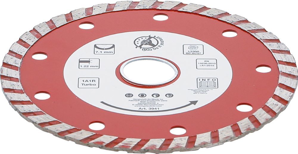 Produktbild Turbo Trennscheibe Durchmesser 115 mm bild 2