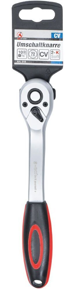 Produktbild Umschaltknarre feinverzahnt 10 mm 3/8 Zoll bild 6