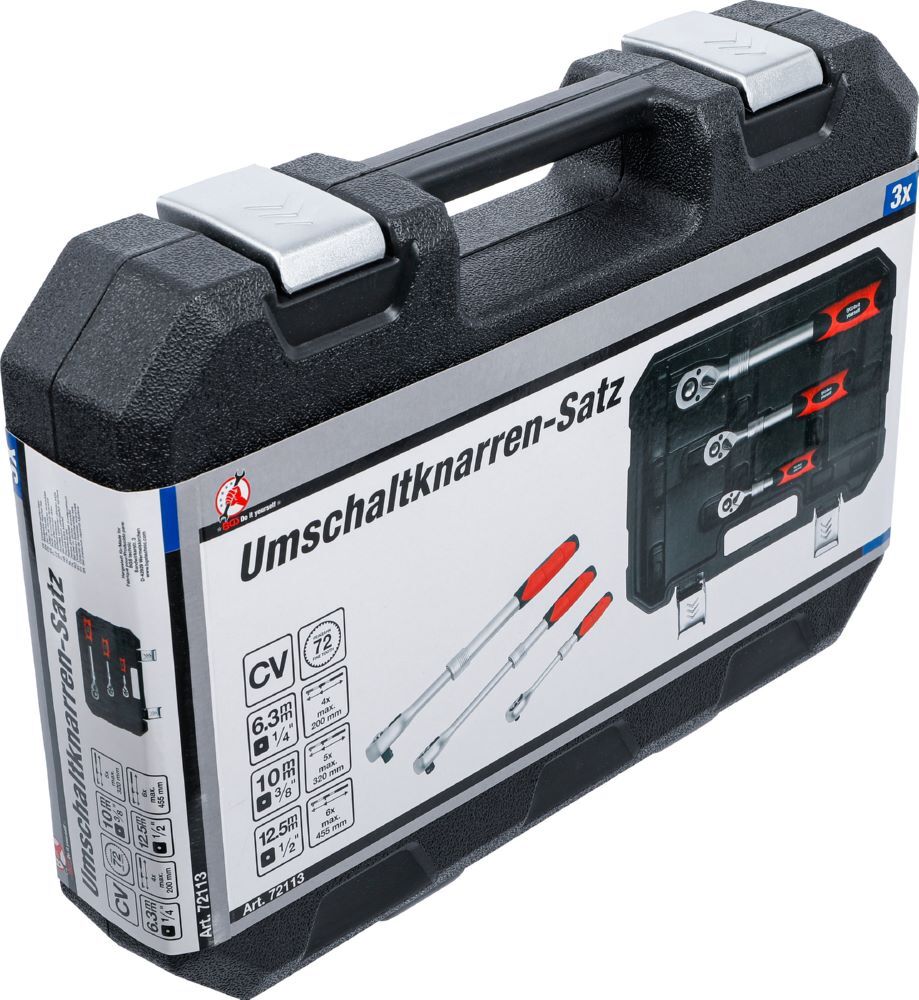 Produktbild Umschaltknarren Satz ausziehbar 3 teilig bild 8