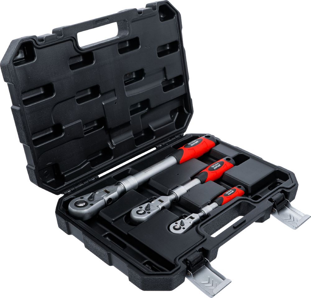 Produktbild Umschaltknarren Satz ausziehbar abwinkelbar 3 teilig bild 7