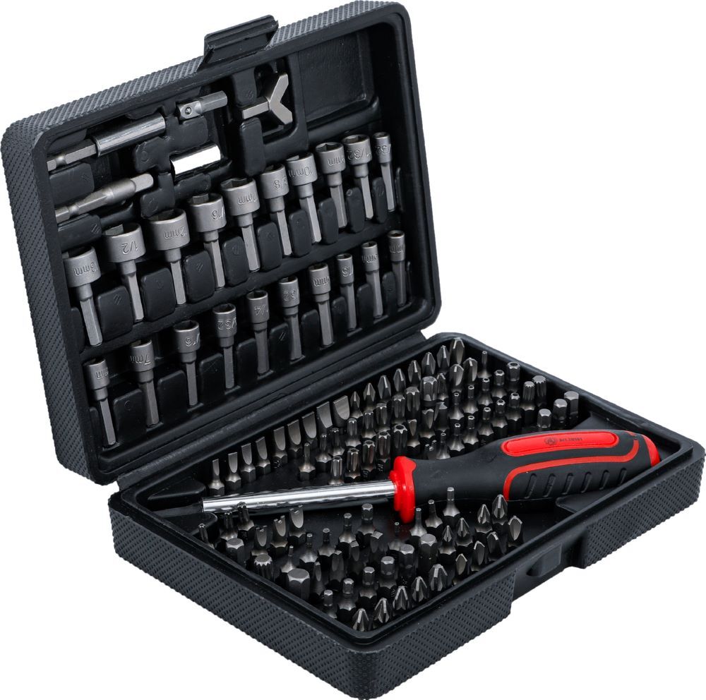 Produktbild Universal Bit Satz Antrieb Außensechskant 1/4 Zoll 122 teilig bild 2