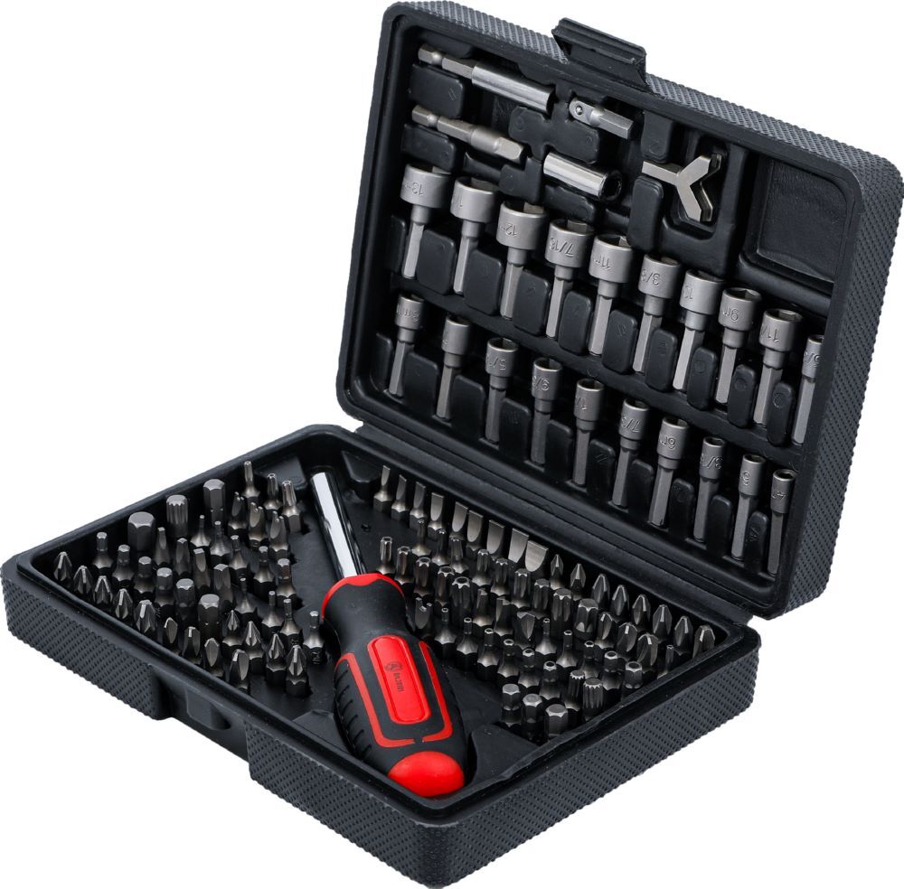 Produktbild Universal Bit Satz Antrieb Außensechskant 1/4 Zoll 122 teilig bild 3