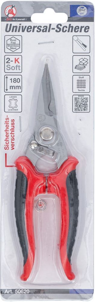 BGS Diy Universal Schere Edelstahl 180 mm Produktbild BGS Diy Universal Schere Edelstahl 180 mm bild 8