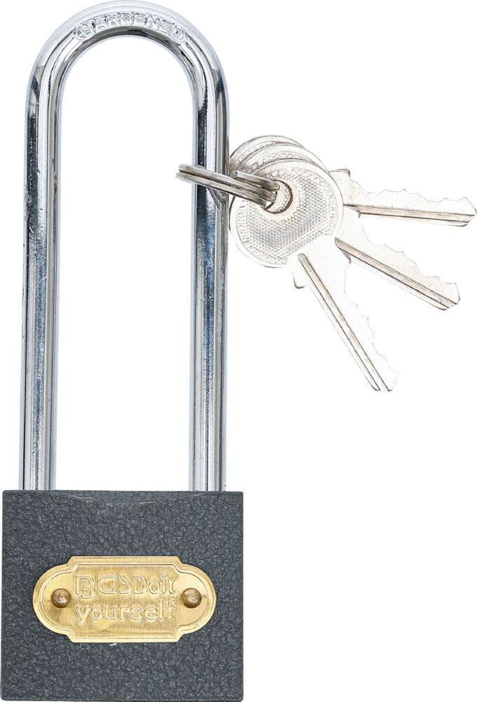 Produktbild BGS Diy Vorhängeschloss Typ L extra hoher Bügel