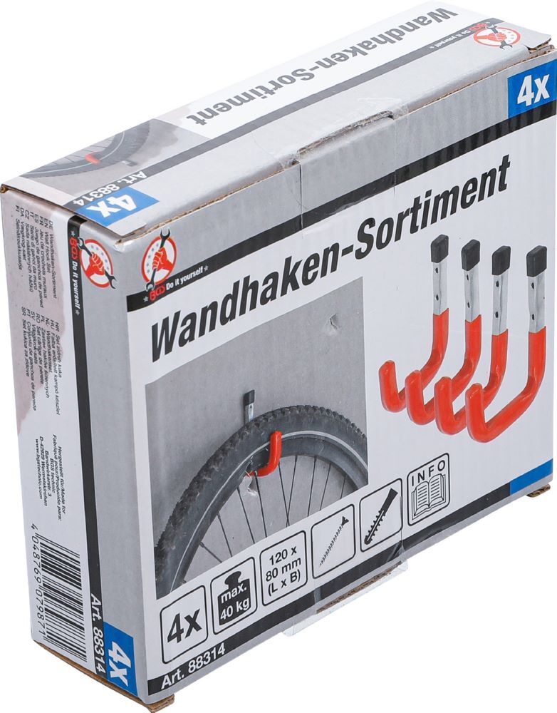 Produktbild Wandhaken Satz 4 teilig bild 5