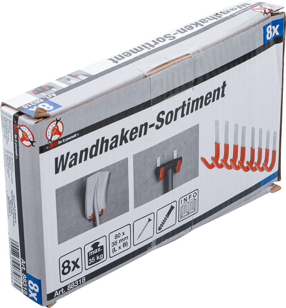 Produktbild Wandhaken Satz 8 teilig bild 6